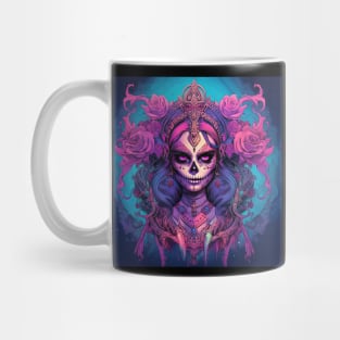 Dia De Las Santas Malvados Muertas Mug